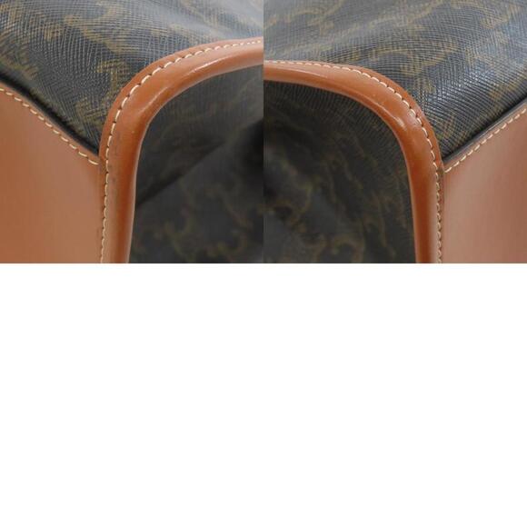 CELINE Triomphe Tote Bag Smooth Calfskin Leather Navy Blue - Picture 10 of 11